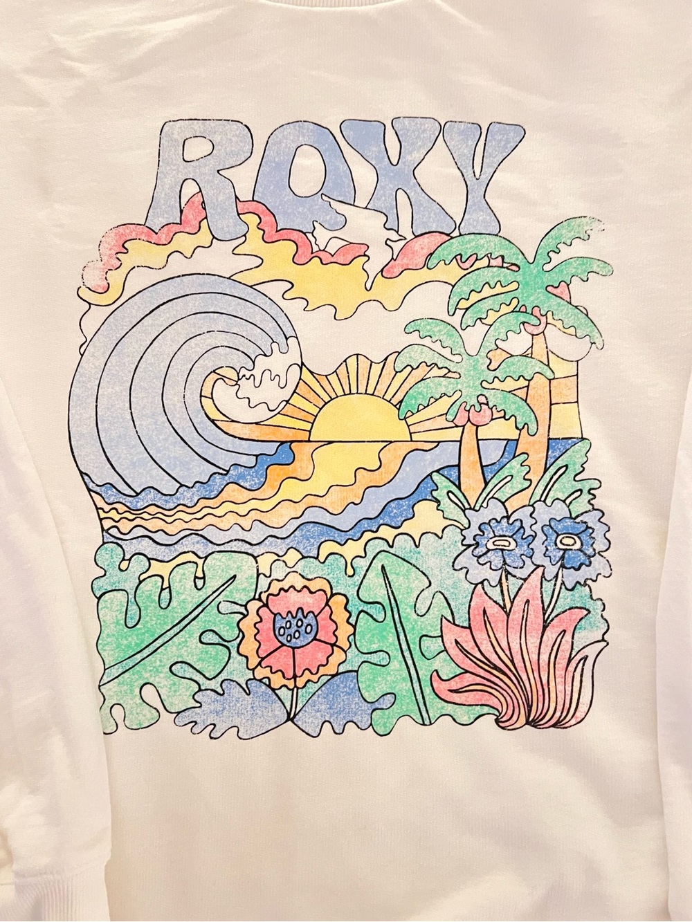 NWOT Roxy Oversized Sweatshirt - Picture 6 of 9